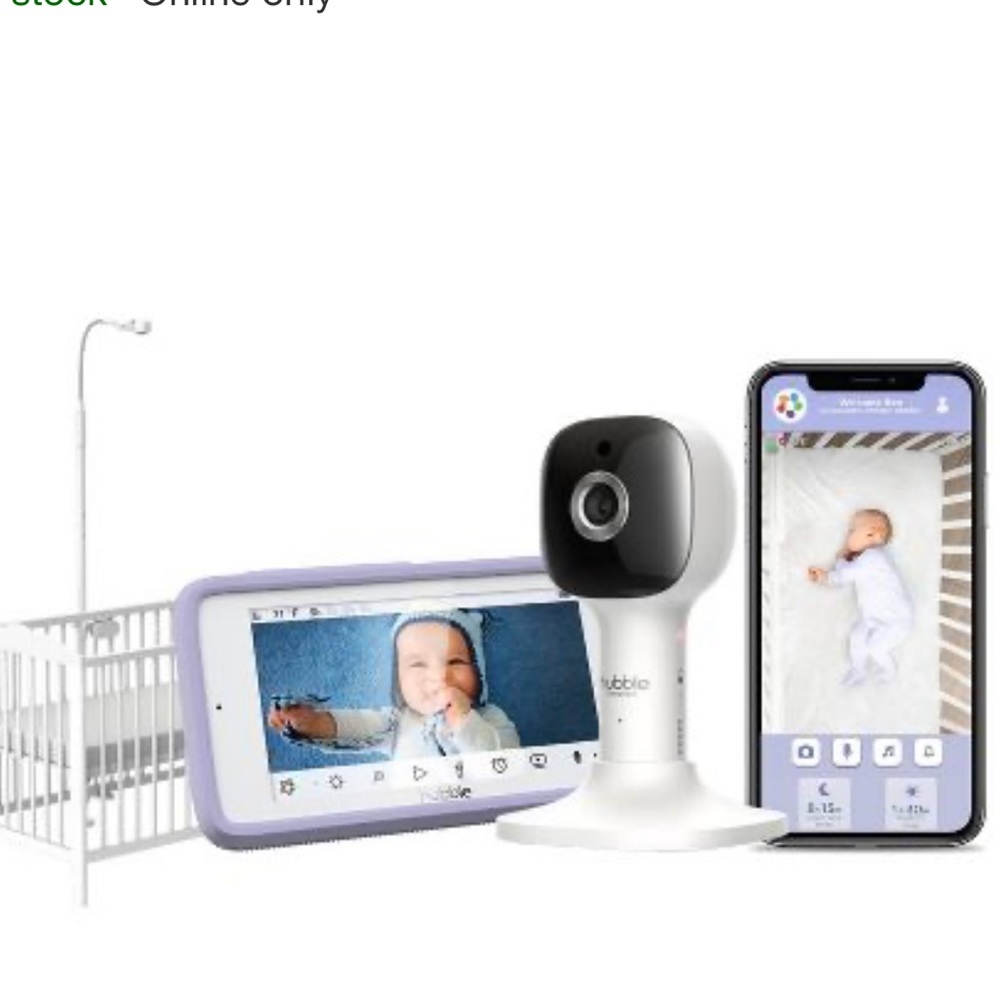 Hubble Connected Nursery Pal Crib Edition